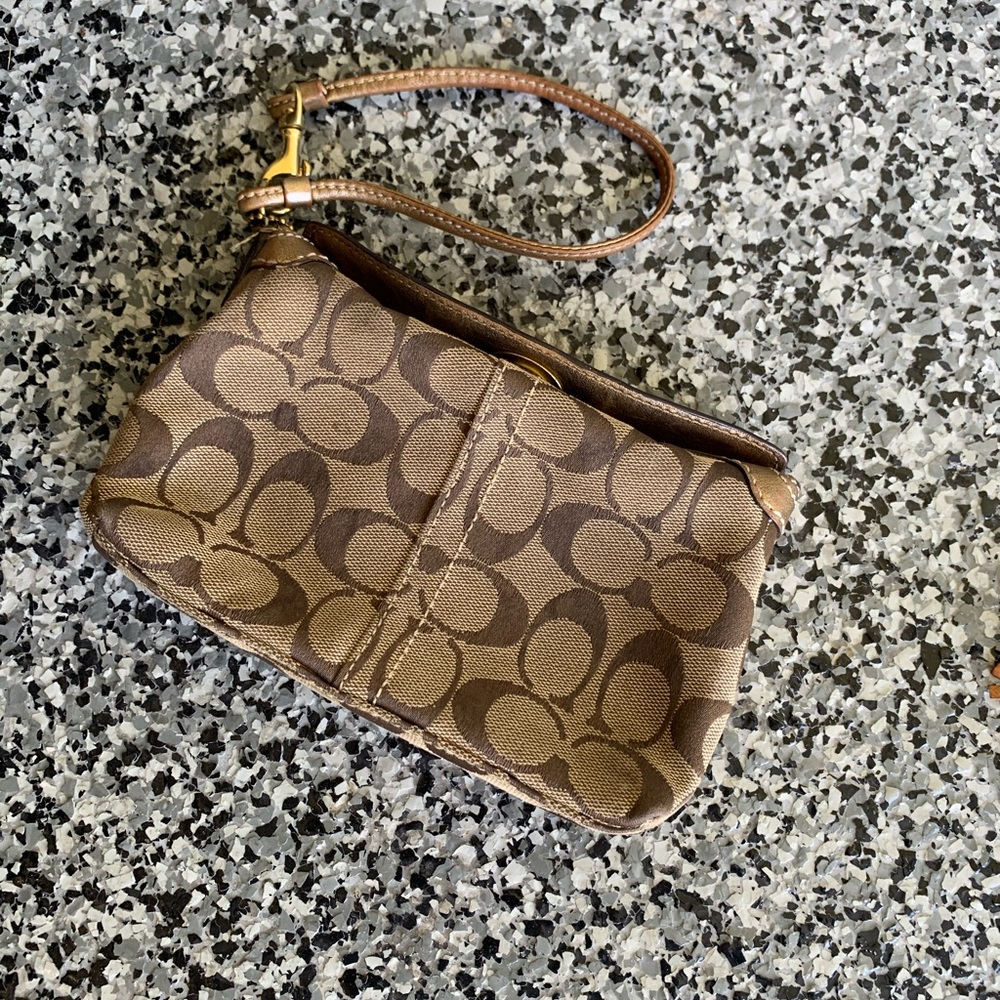 Coach wristlet